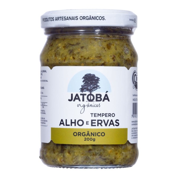 Encontraproduto.com.br - Tempero Orgânico Alho e Ervas Jatobá 200g