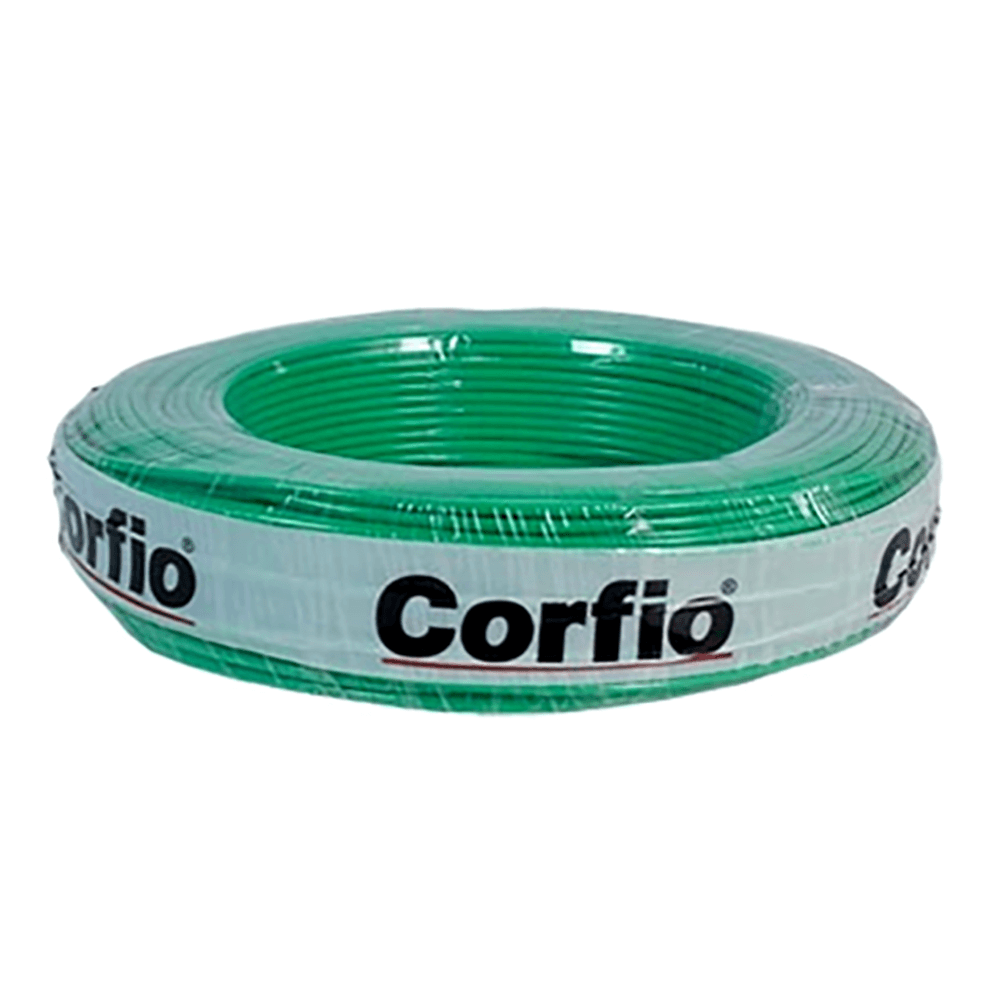 Encontraproduto.com.br - Cabo Flexivel 1,5mmx100m 450/750v Verde Cobre Corfio