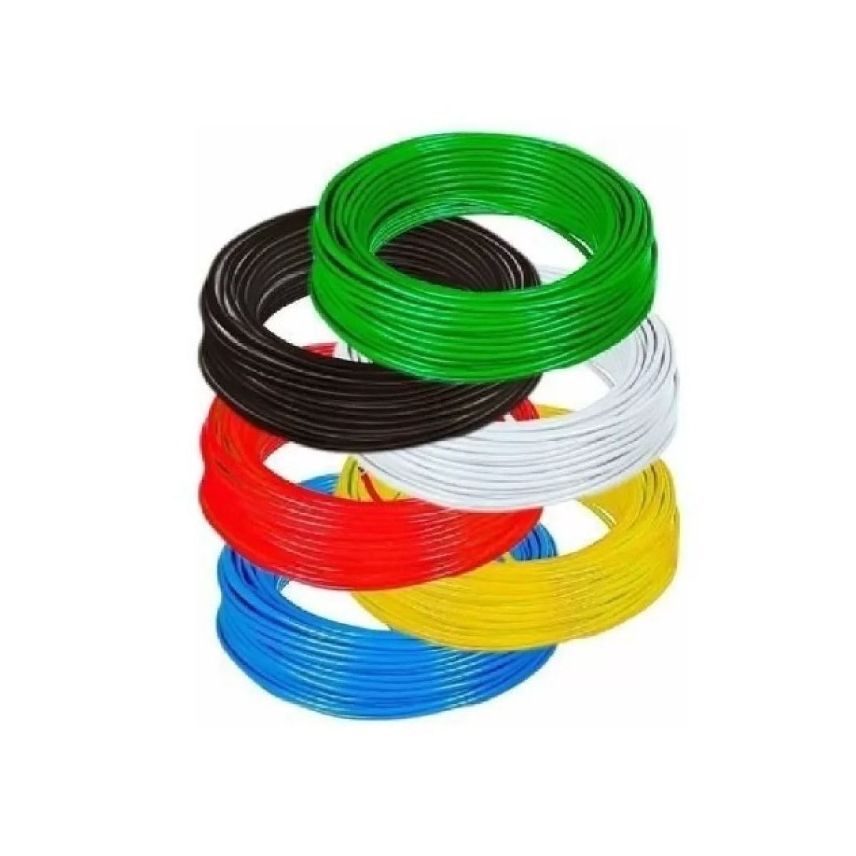 Encontraproduto.com.br - Cabo Flexivel 1,5mmx100m 450/750v Verde Cobre Corfio