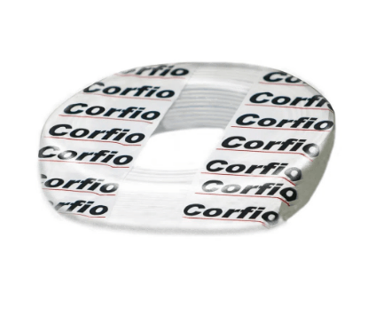 Encontraproduto.com.br - Cabo Flexivel Corfio 4mm x 100m Rolo 750V Branco (Emb. contém 1un.)