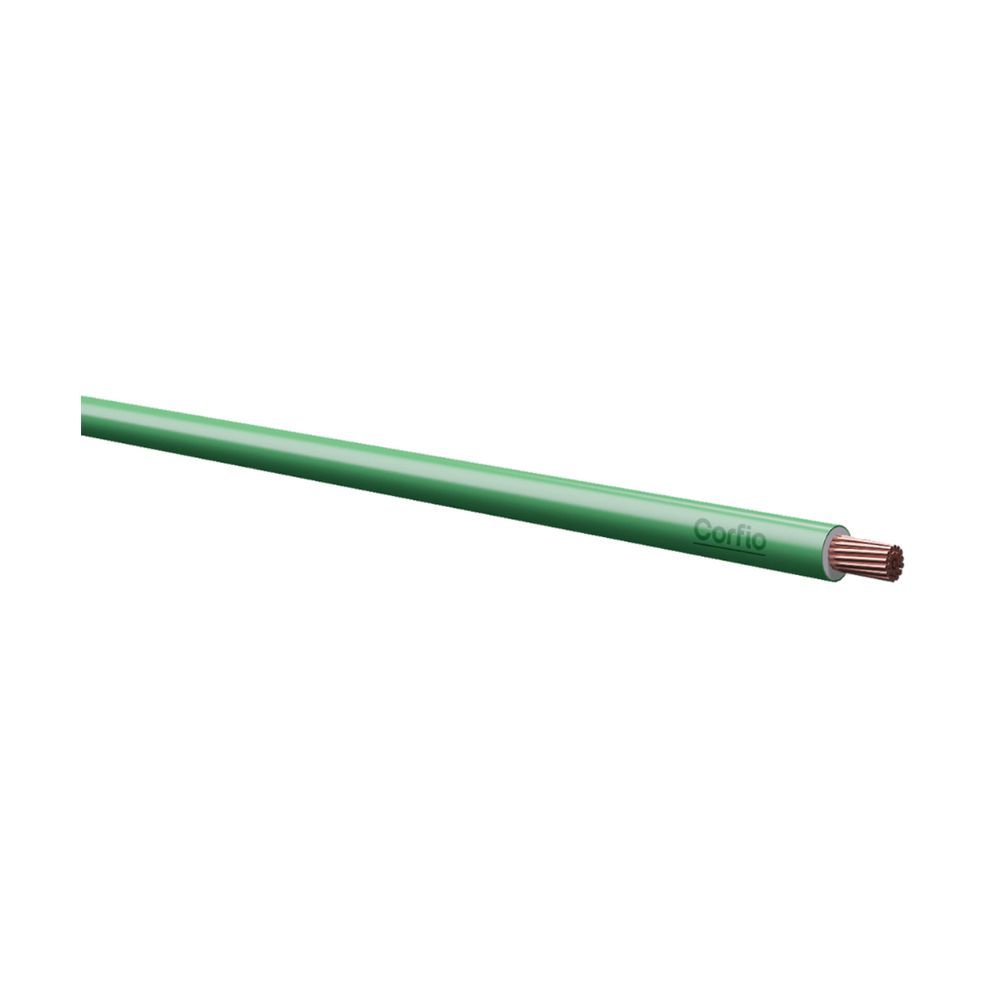 Encontraproduto.com.br - Fio Flexível 6mm 750v Rolo 100m Verde Corfio Cabo Flex