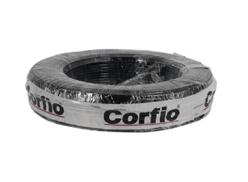 Cabo Flexivel 10mm 100m 450/750v Preto Cobre Corfio