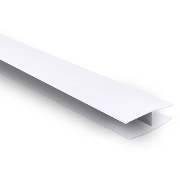Encontraproduto.com.br - Acabamento emenda tipo H 4 metros branco TWB