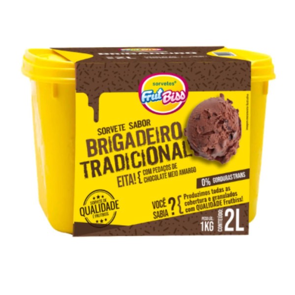 Encontraproduto.com.br - Sorvete Brigadeiro Frutbiss 1,5l