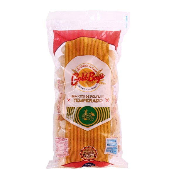 Biscoito Polvilho Gold Boys 100g Temperado