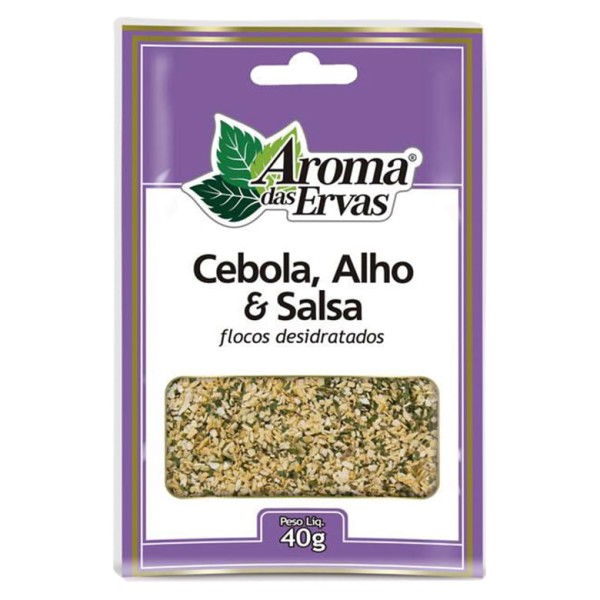 Encontraproduto.com.br - Tempero Cebola Alho Salsa Aroma Das Ervas 40 G