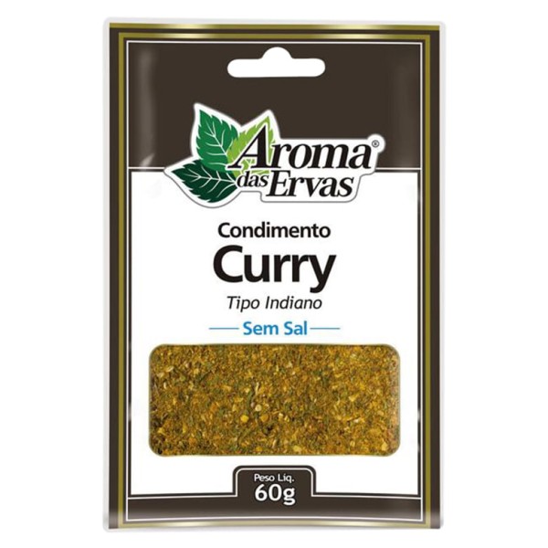 Curry Indiano Aroma Das Ervas 60 G