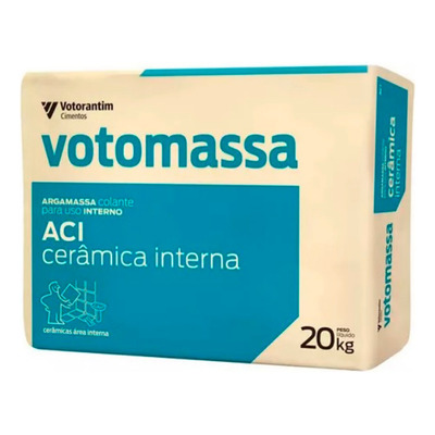 Argamassa AC1 Votomassa Interno Cinza 20kg