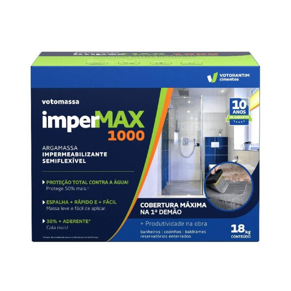 Encontraproduto.com.br - Impermeabilizante Votorantim Impermax 1000 18Kg