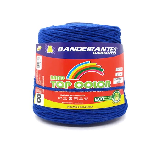 Barbante Colorido Nº 8 com 465 metros - Barbantes Bandeirantes