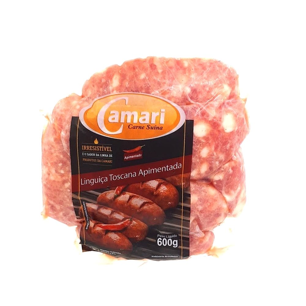 Linguiça Toscana Camari 600g Apimentada