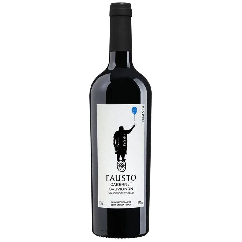 Encontraproduto.com.br - Vinho Tinto Seco Fausto 2021 Cabernet Sauvignon 750ml