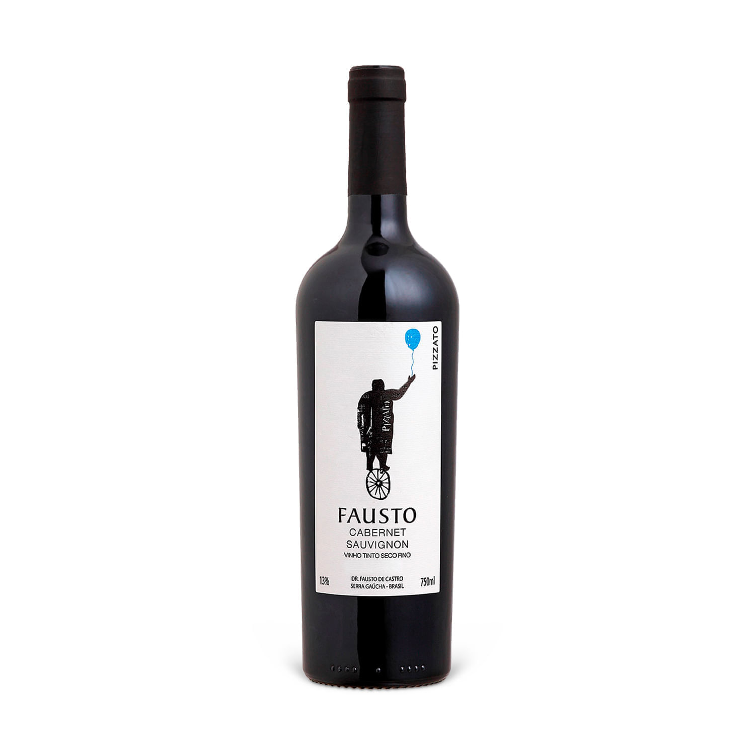 Encontraproduto.com.br - Vinho Tinto Seco Fausto 2021 Cabernet Sauvignon 750ml