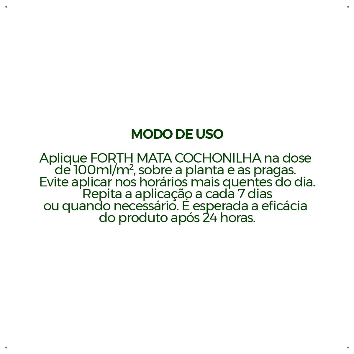 Encontraproduto.com.br - Forth Mata Cochonilha - Pronto Uso