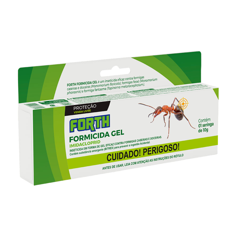 Encontraproduto.com.br - Forth Formicida Gel - Seringa