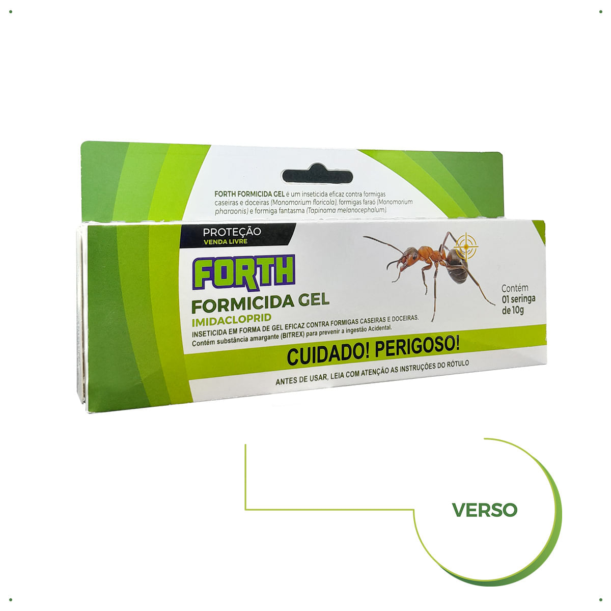 Encontraproduto.com.br - Forth Formicida Gel - Seringa