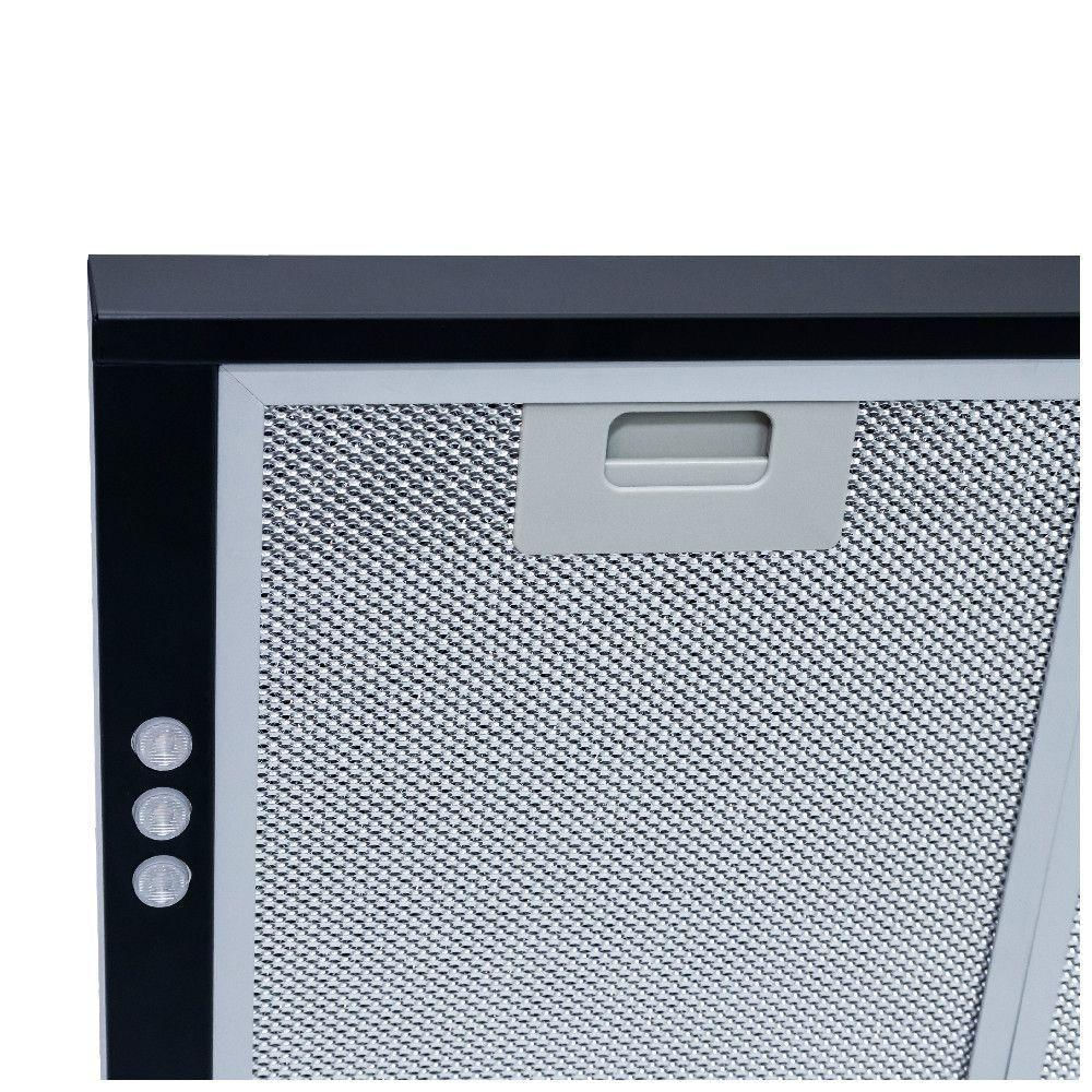 Encontraproduto.com.br - Depurador Compact New Embutir Inox 90 Cm Fogatti Preto 110v
