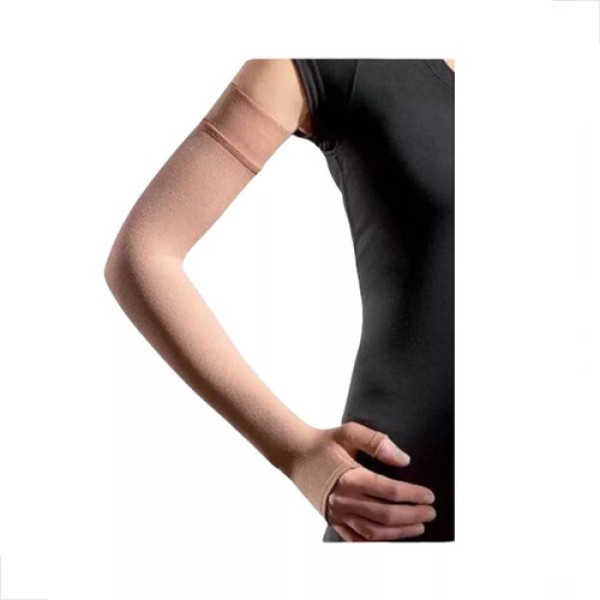 Braçadeira Sigvaris 412 20-30mmHg até o Punho com Polegar Natural Clara G3 - unidade