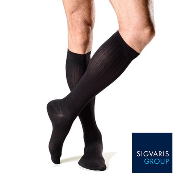 Encontraproduto.com.br - Meia Sigvaris 190B 15-20 Pant M Preta