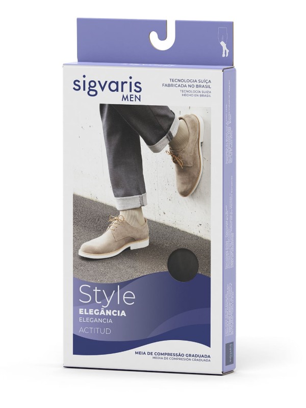 Encontraproduto.com.br - Meia Sigvaris Actitude 15-20 MMHG Masculina