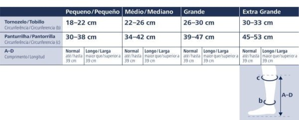 Encontraproduto.com.br - Sigvaris Algodão Super 3/4 - Compressão 20-30 Mmhg Tam G Altura Normal Ponteira Fechada Preta