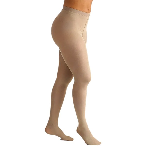 Encontraproduto.com.br - Meia-Calça Select Comfort 20-30mmHg Fechada Natural M2