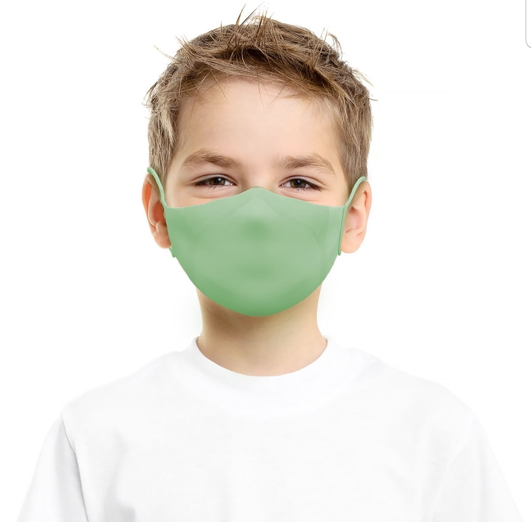 Máscara Reutilizável Sigvaris Antiviral Tam P Verde - 2 unidades