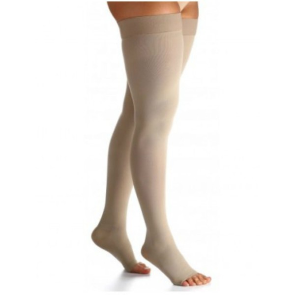 Encontraproduto.com.br - Meia Coxa 7/8 Basic AF 973 30-40 mmHg Sigvaris Bege