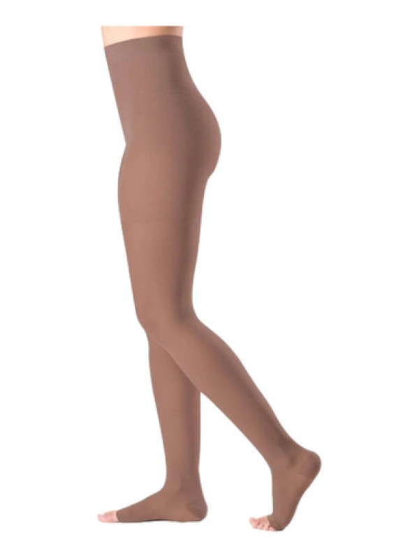 Encontraproduto.com.br - Meia-Calça Ever Sheer 20-30mmHg Aberta Cappuccino G3