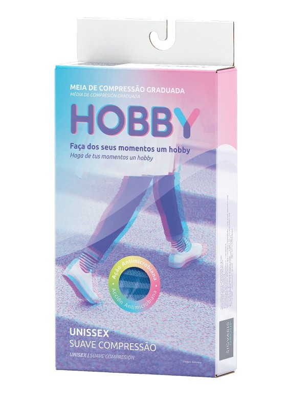 Encontraproduto.com.br - Meia Panturrilha 3/4 15-20 Mmhg Pf Hobby - Sigvaris