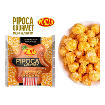 Encontraproduto.com.br - Milho De Pipoca Gourmet 500G PONZAN
