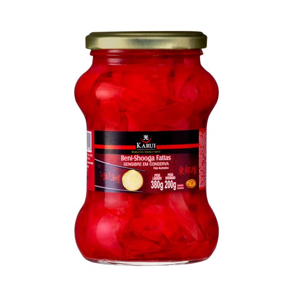 Encontraproduto.com.br - Gengibre Fatiado Beni-Shooga 200g