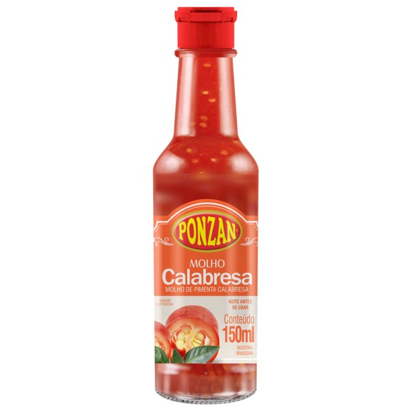 Encontraproduto.com.br - Molho Pimenta Ponzan Calabresa 150ml