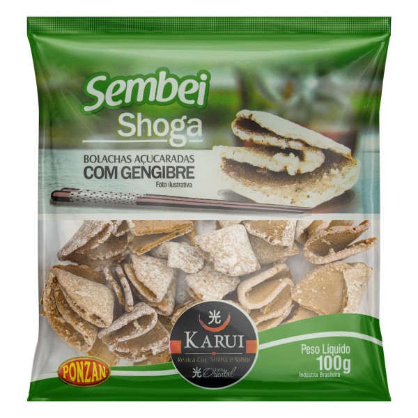Encontraproduto.com.br - Biscoito Sembei Shoga Karui 100g