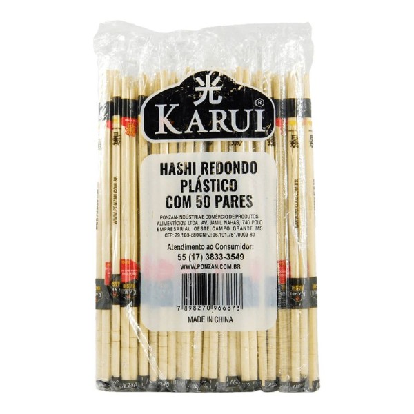Palitos Waribashi Karui com 40 Pares