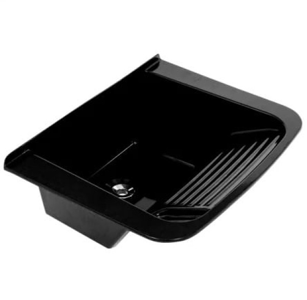 Encontraproduto.com.br - Tanque Thermofibra 56x43cm Preto Decoralita