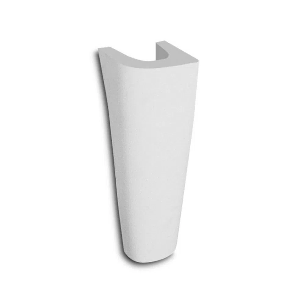 Coluna para tanque 58x13cm branca Decoralita