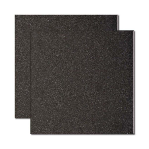 Encontraproduto.com.br - Granito para piso e parede 40x40cm preto 0,64 AM onix Granífera