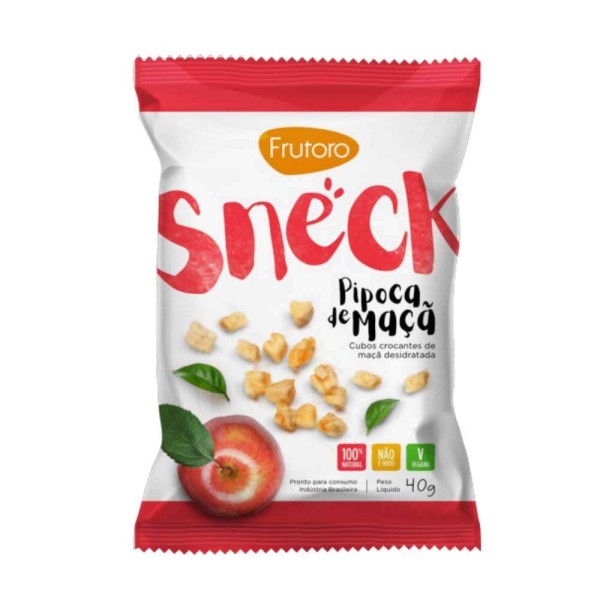 Encontraproduto.com.br - Pipoca Frutoro Sneck de Maçã 40g