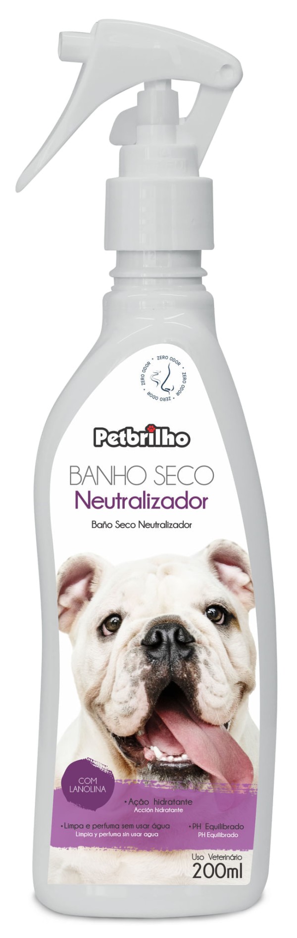 Encontraproduto.com.br - Banho a Seco Neutralizador de Odores Petbrilho