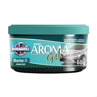 Encontraproduto.com.br - DESODORIZADOR AROMA GEL RODABRILL MORANGO 60G