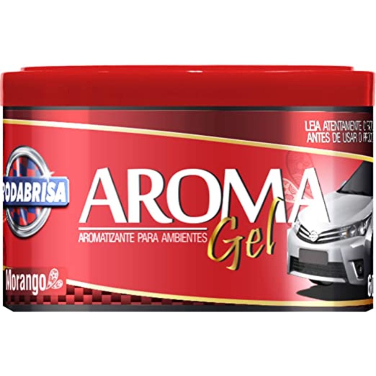Encontraproduto.com.br - DESODORIZADOR AROMA GEL RODABRILL MORANGO 60G