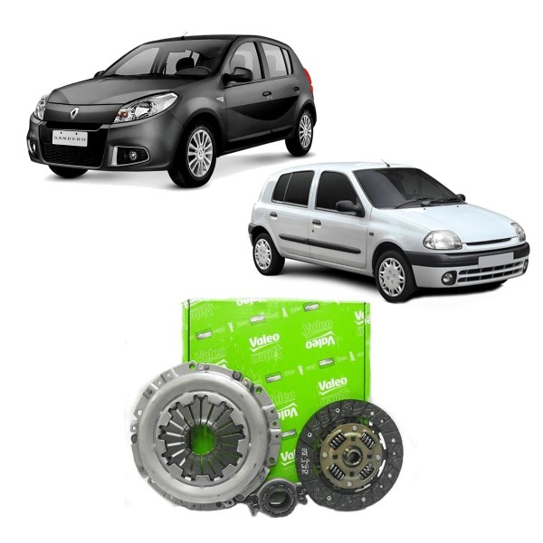 Encontraproduto.com.br - Kit Embreagem Renault Clio 1.0 8V 16V 1999