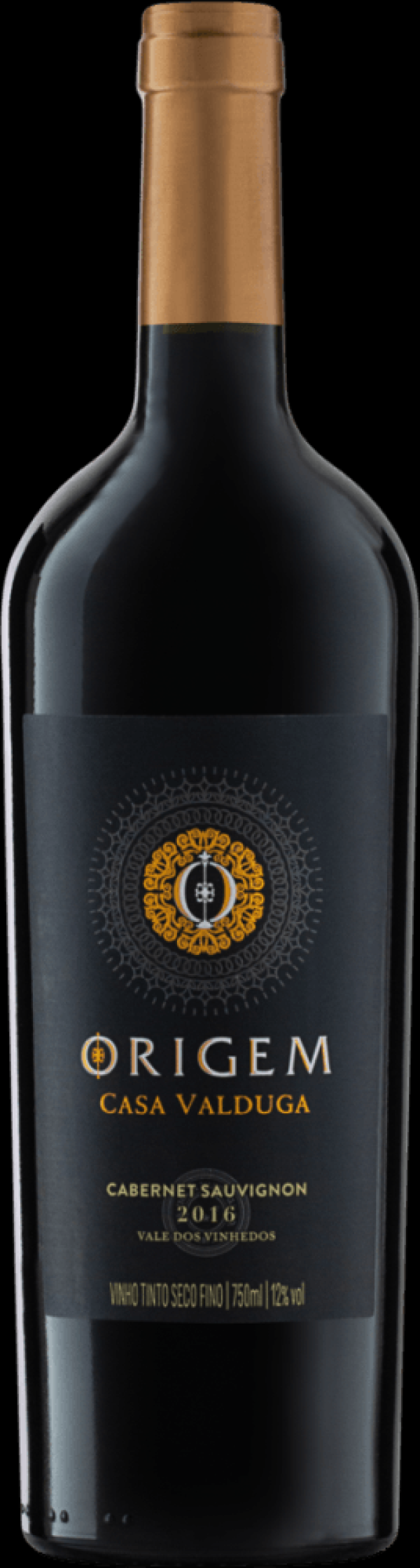 Vinho Brasileiro Branco Seco Origem Chardonnay Vale Dos Vinhedos Garrafa 750ml