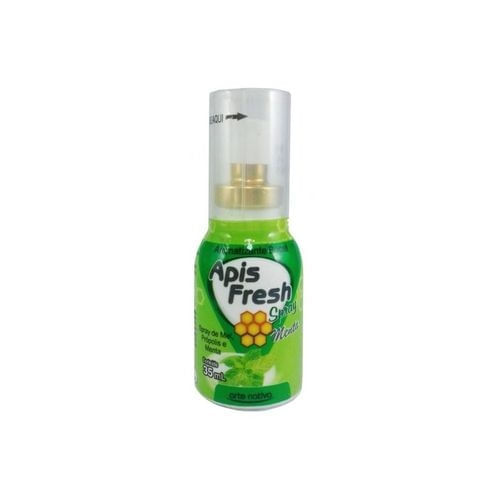 Kit 12 Aromatizante Bucal Apis Fresh Spray Menta