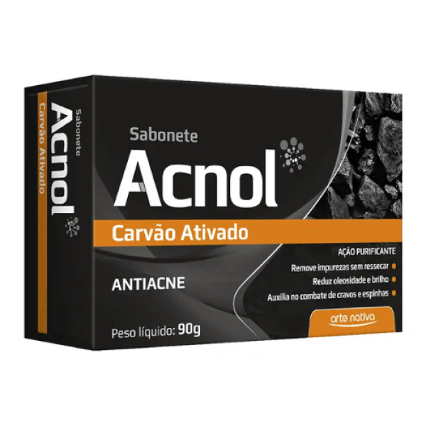 Encontraproduto.com.br - Sabonete Acnol Carvão Ativado 90g