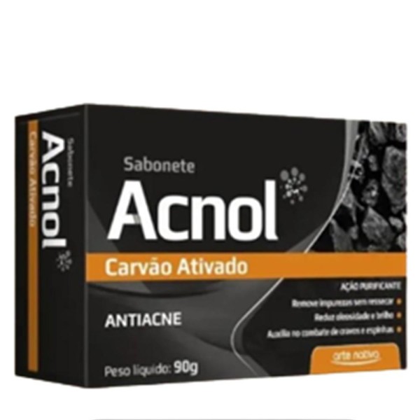 Encontraproduto.com.br - Sabonete Acnol Carvão Ativado 90g