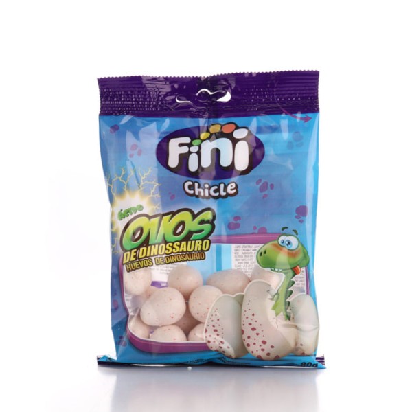 Encontraproduto.com.br - Chicle Ovos de Dinossauro Azedinhos 450g - Fini