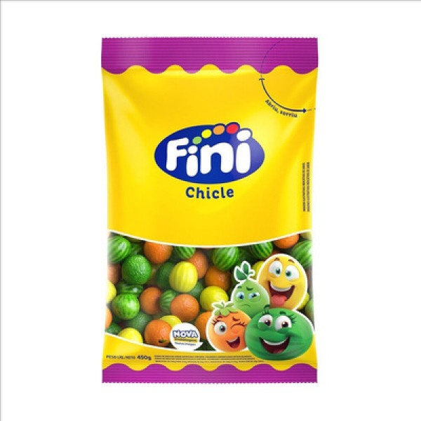 Encontraproduto.com.br - Chicle Ovos de Dinossauro Azedinhos 450g - Fini