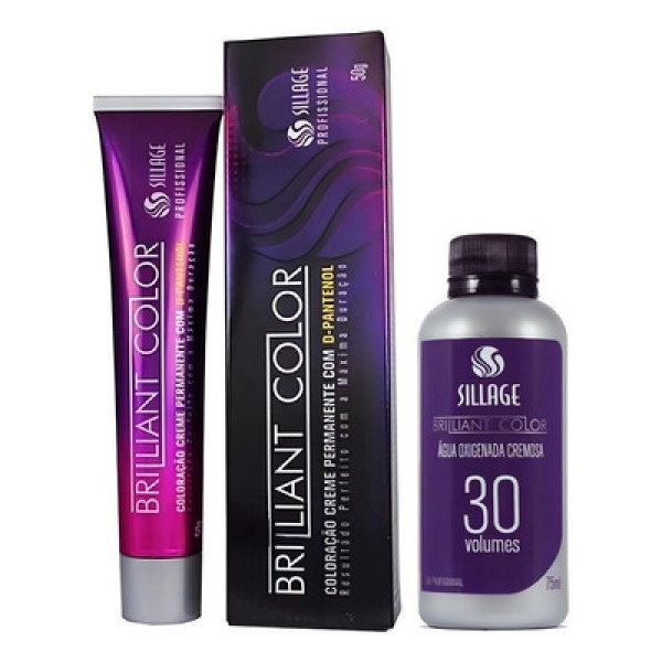 Encontraproduto.com.br - Tintura Brilliant Color Louro Claro 8.0